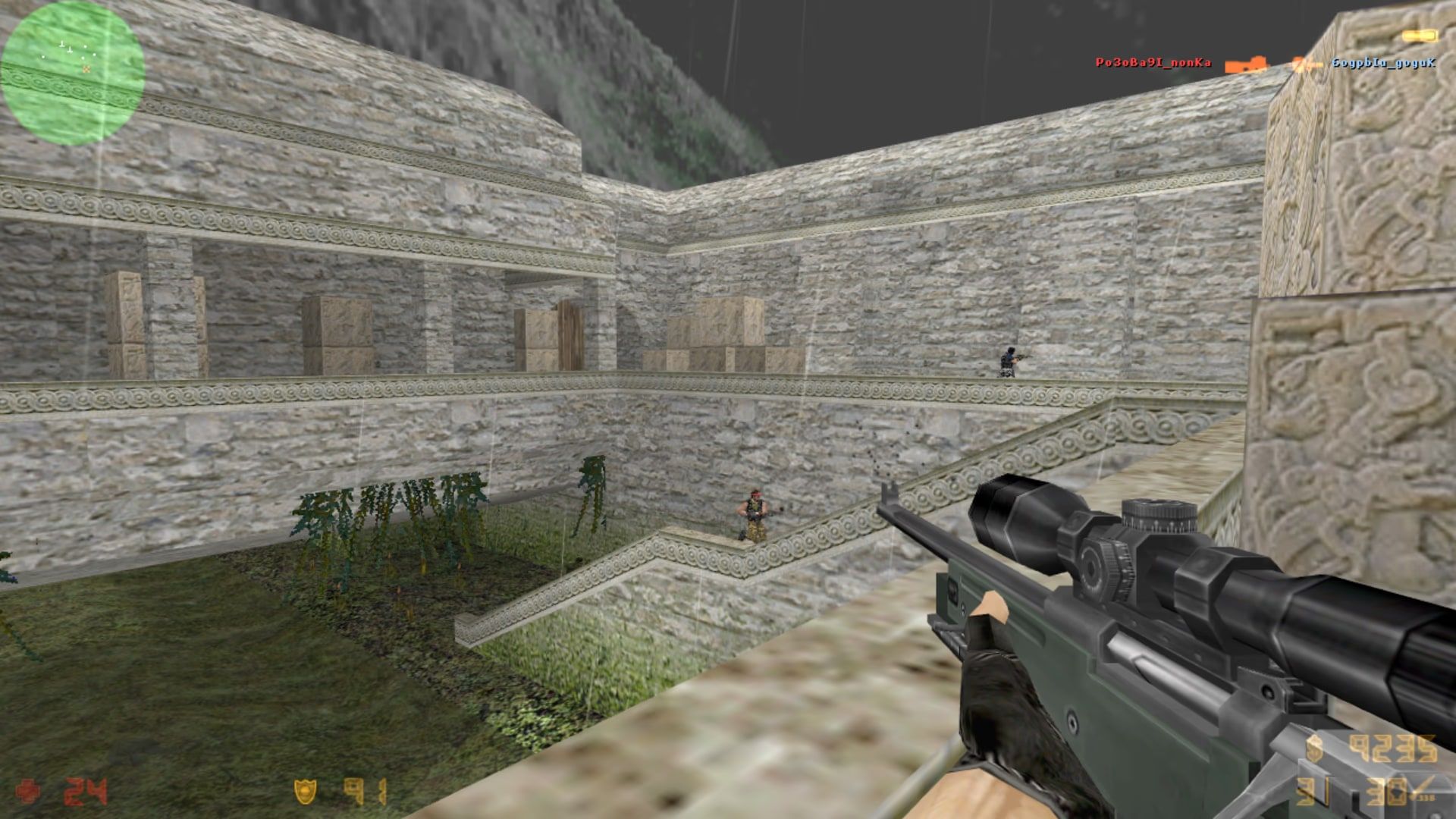 КС 1.6 для слабых ПК — AWP на карте de_aztec